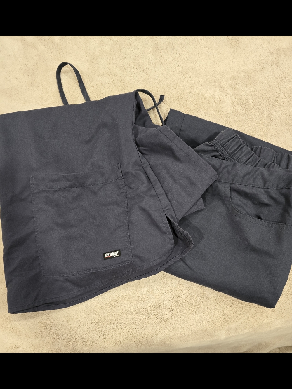 Grey's Anatomy Women's Scrub Set in Steel Gray